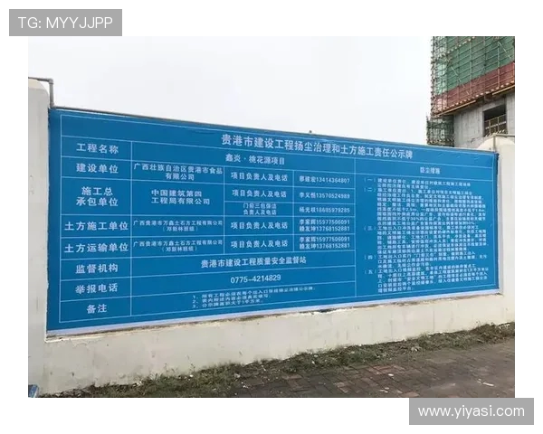 工地文明施工实施细则公示